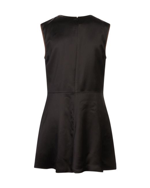 Marni Black Round-Neck Dress
