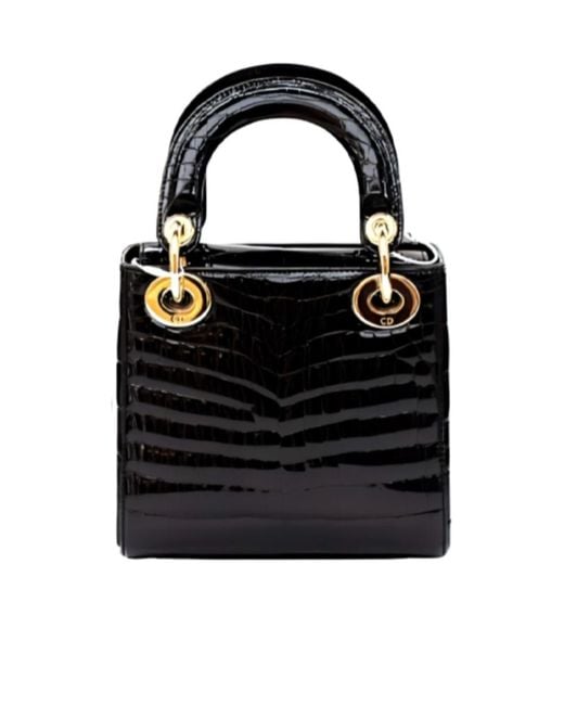 Dior Black Logo Handbag