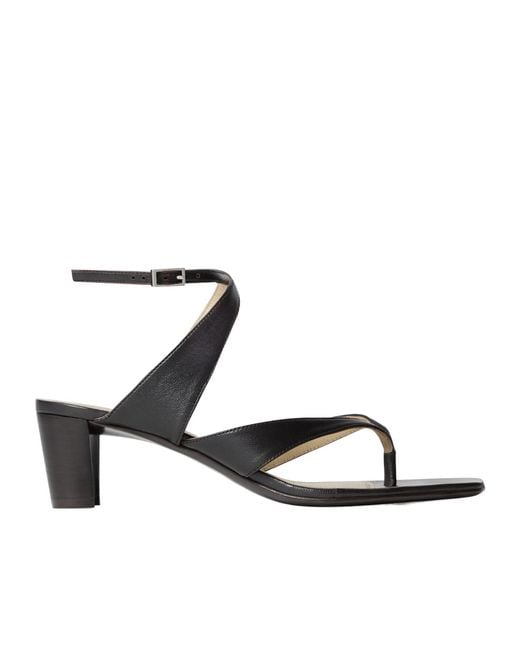 Lemaire Black Tong 20 Sandals