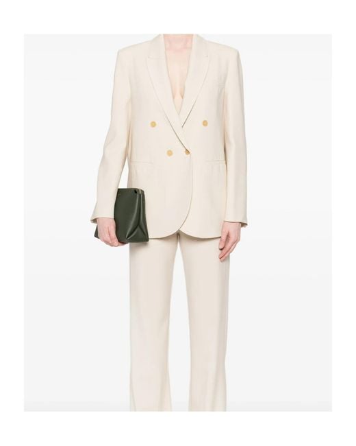 Forte_forte Natural Double-Breasted Blazer
