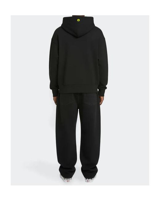 Barrow Black Zip-Up Hoodie for men