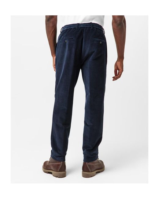 Barbour Blue Wallington Trousers for men