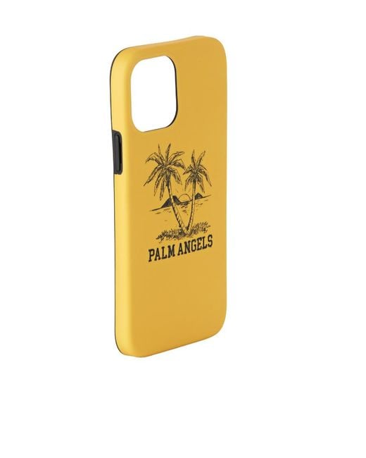 Palm Angels Yellow Sunset Iphone 12 Pro Max Mobile Phone Case for men