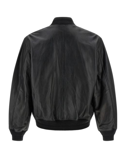 DIESEL Gray L-Type Bomber Jacket for men