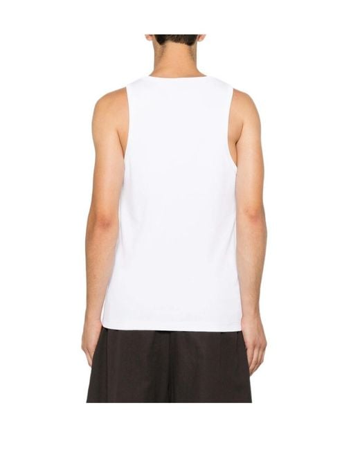 Casablanca Black Crew Neck Vest for men