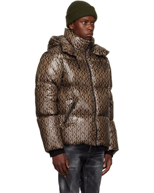 Mackage Brown Kent Down Jacket for men