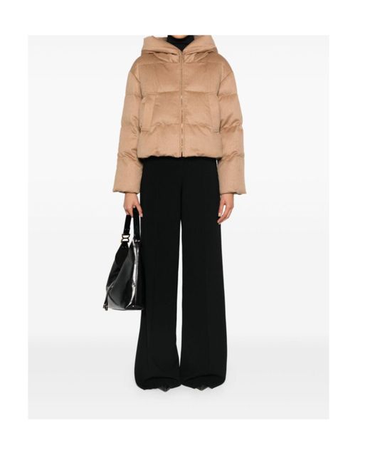 Max Mara Natural The Cube Padded Hooded Jacket