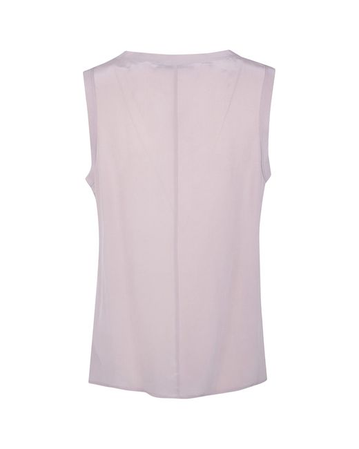 Seventy Purple Sand-Wash Sleeveless Top