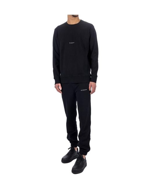 Givenchy Black Slim Fit Track Pants for men