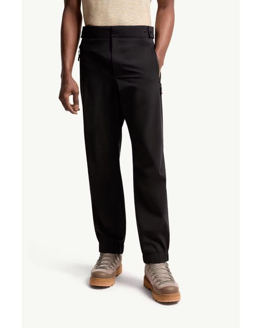 Moncler Black Grenoble Gore-Tex Jogging Trousers for men