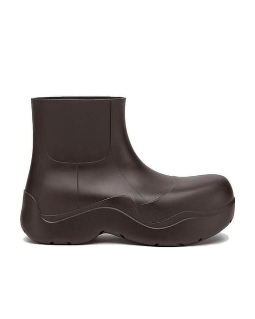 Bottega Veneta Brown Puddle Ankle Boot