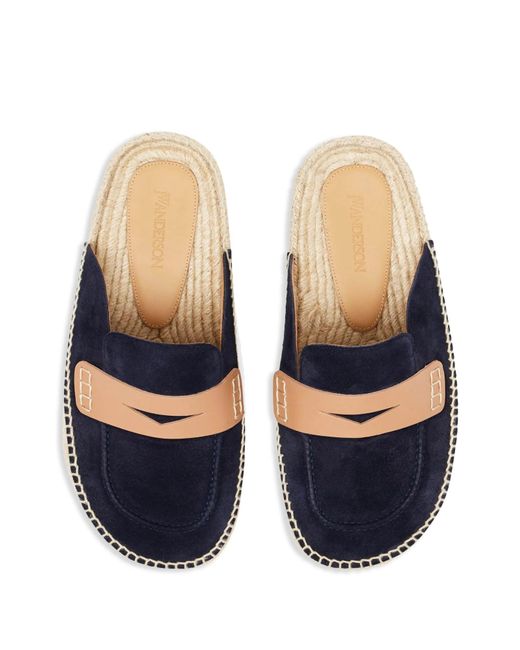 J.W. Anderson Brown Round Toe Loafers