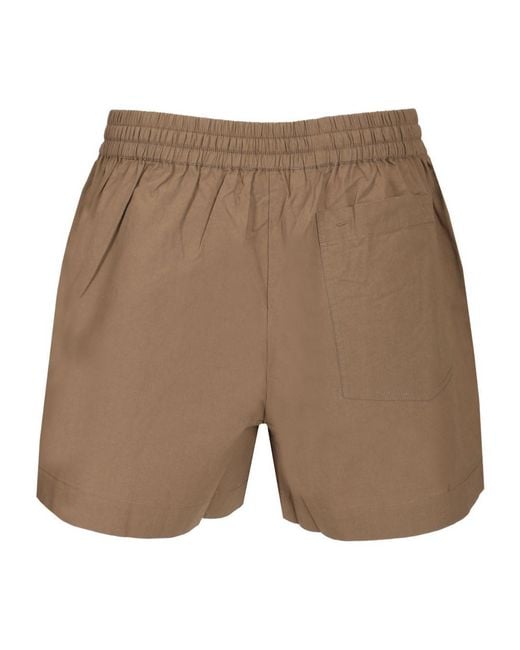 Matteau Natural Drawstring Shorts