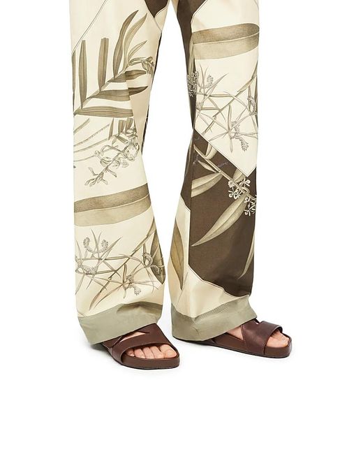 Loewe Brown Ease Buckle Sandal