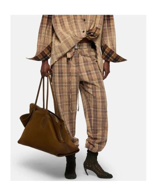 The Attico Natural The Long Pants