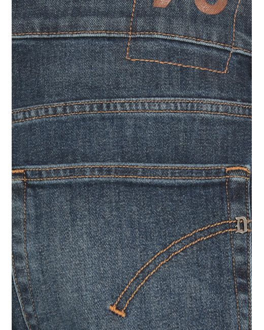 Dondup Blue Denim Bermuda Shorts for men