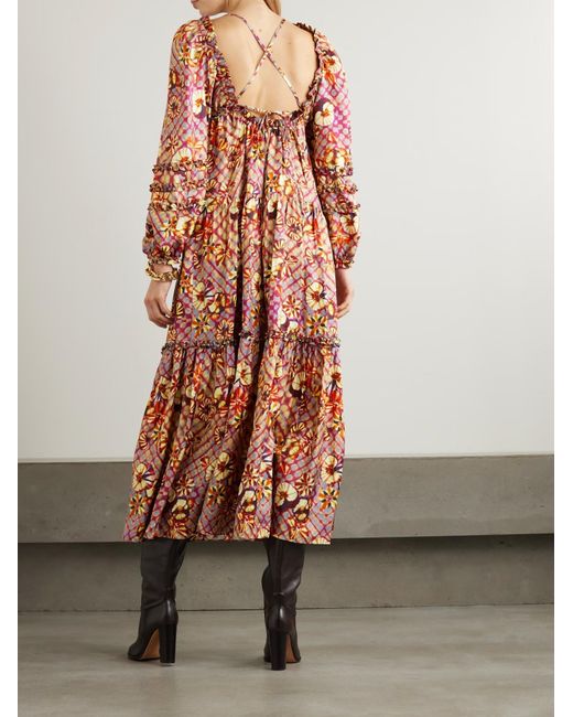 Ulla Johnson Natural Strappy Dress