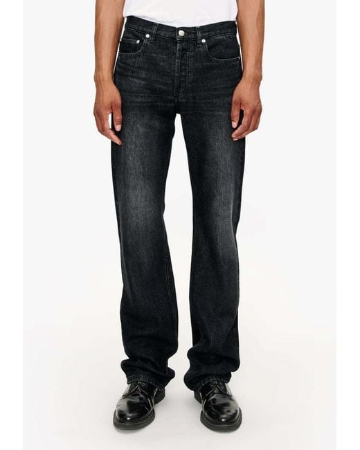 A.P.C. Blue Rescue Straight-Leg Jeans for men