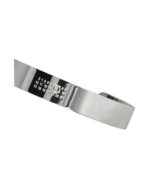 MM6 by Maison Margiela White Minimal Choker