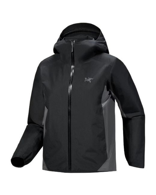 Arc'teryx Black Solano Hooded Jacket