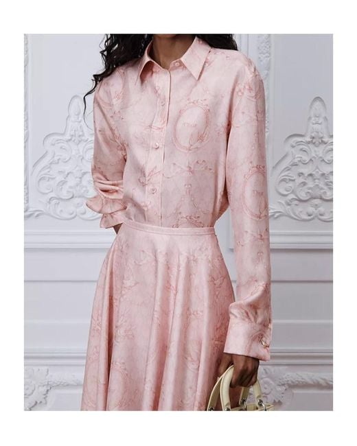 Dior Pink Qixi Blouse