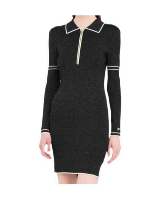 Liu Jo Black Zip-Fastening Dress