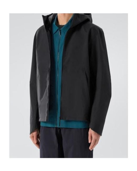 Veilance Black Arris Zipped Jacket for men