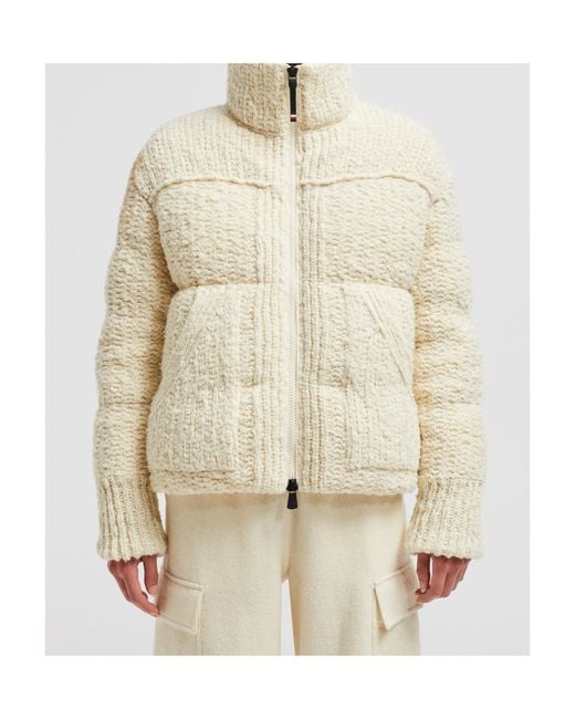 Moncler Natural Grenoble Serfaus Short Down Jacket