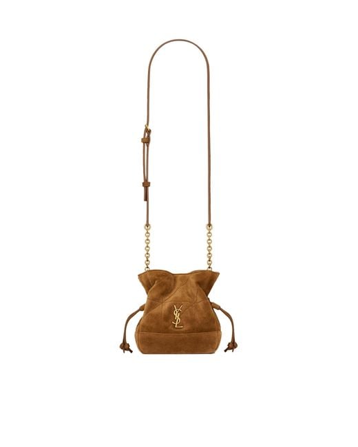 Saint Laurent Metallic Jamie Mini Shoulder Pouch