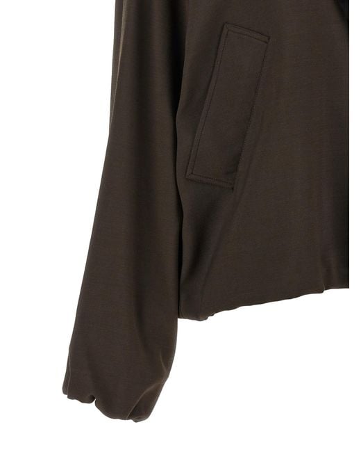 Loewe Black Viscose And Wool Jacket
