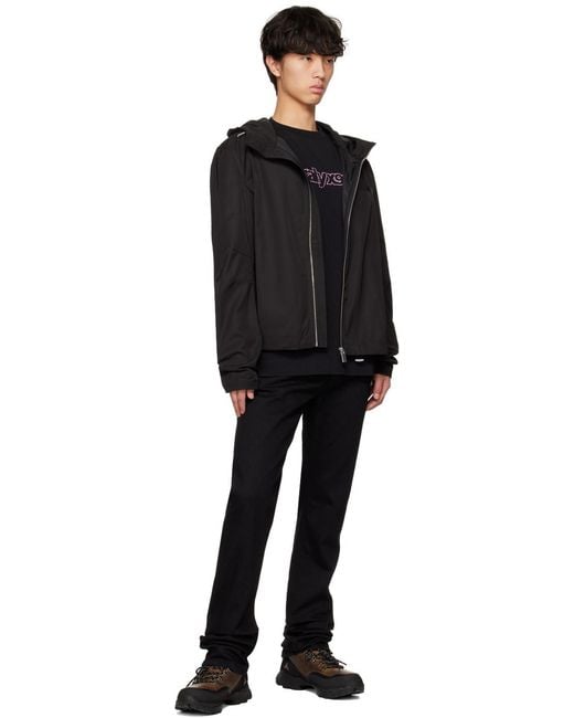 1017 ALYX 9SM Black T-Shirt With Round Neck for men