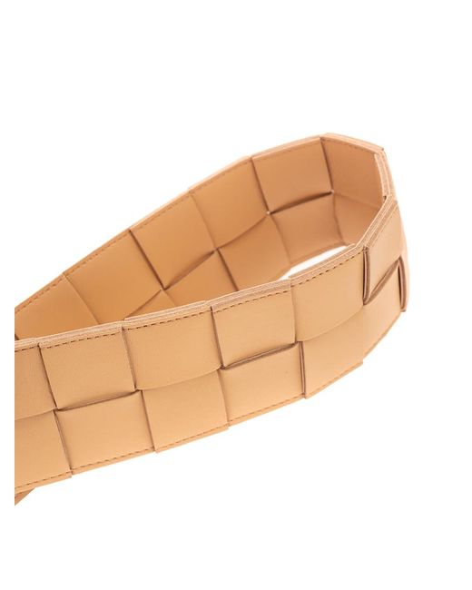 Bottega Veneta Natural Intrecciato Belt