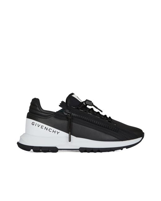 Givenchy Black Spectre Zip Runners for men