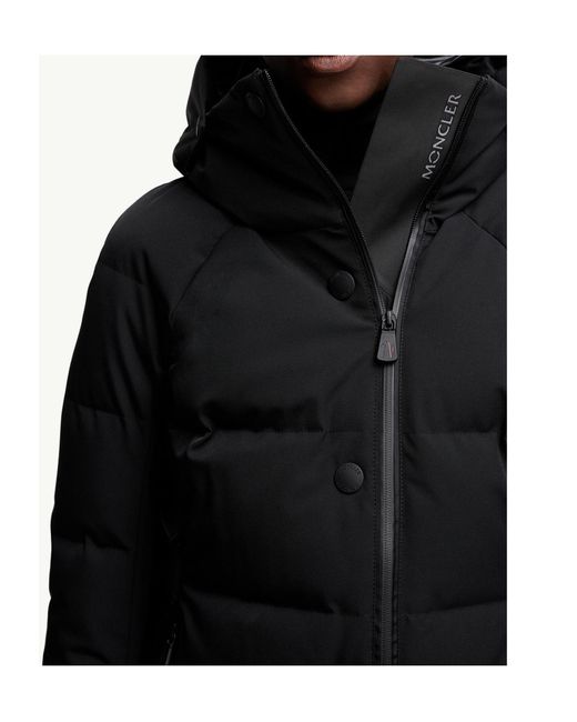 Moncler Black Grenoble Guyane Padded Down Ski Jacket
