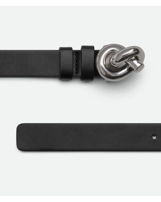 Bottega Veneta Black Knot Belt