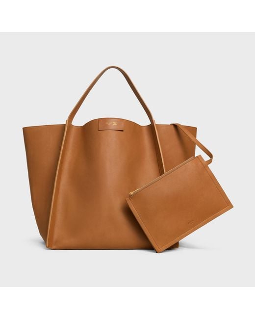 Céline Brown Medium Cube Bag