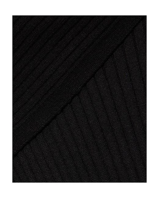 Courreges Black Asymmetrical Dress