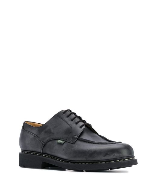 Paraboot Brown Chambord Derby Shoes for men