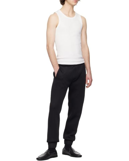 Entire studios White Knitted Tank Top for men
