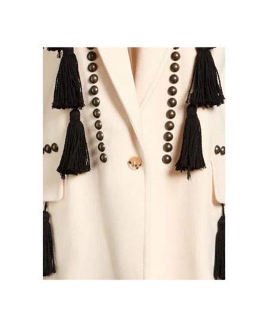Max Mara Natural Coat Virgin Wool, Cashmere