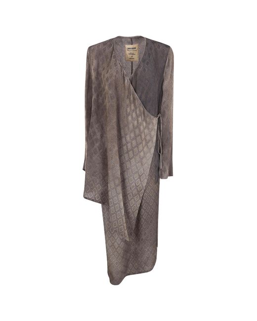 Uma Wang Brown 'Kunto' Jacket