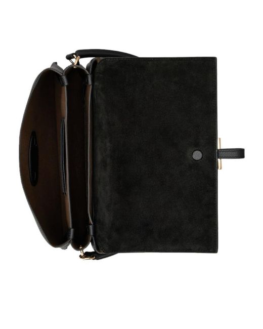 Tod's Gray T Timeless Flap Shoulder Bag