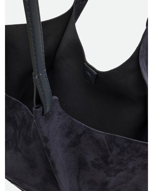 Gianni Chiarini Black Soft Shoulder Bag With Pouch