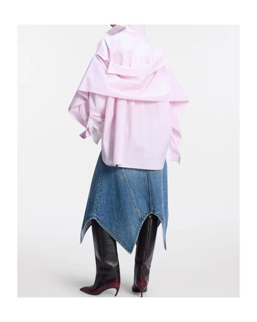 The Attico Pink And Shirt