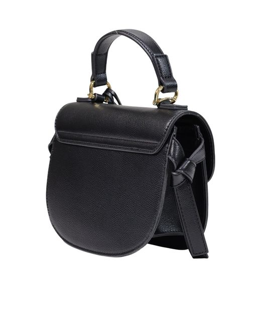 Moschino Black Flap Shoulder Bag