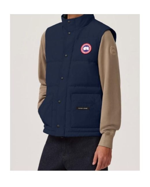 Canada Goose Blue Freestyle Down Gilet for men