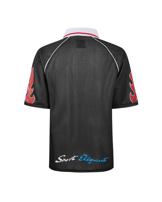 GALLERY DEPT. Black Regular Fit T-Shirt for men