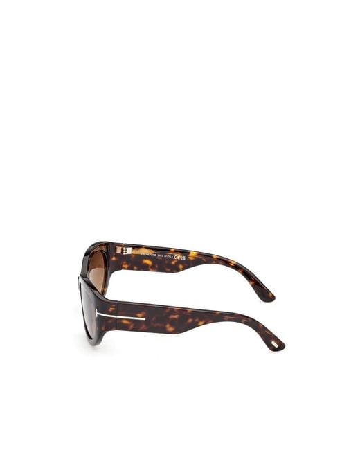 Tom Ford Multicolor Eyewear Rectangular Frame Sunglasses