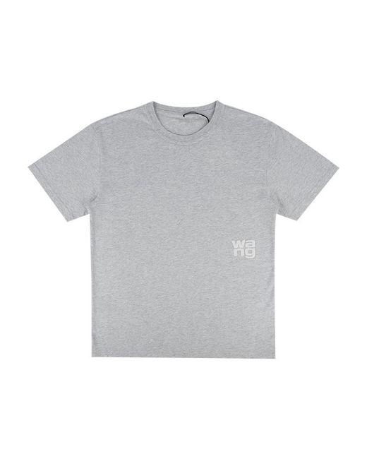 Alexander Wang White T By Crewneck Short-Sleeved T-Shirt