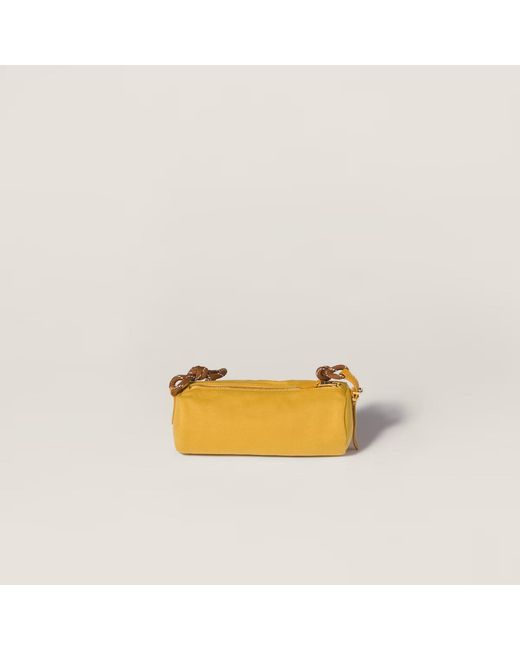 Miu Miu Multicolor Gabardine Pouch